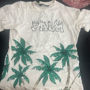 Palm Angels Palms&Skull Vintage T-Shirt.       New with tags